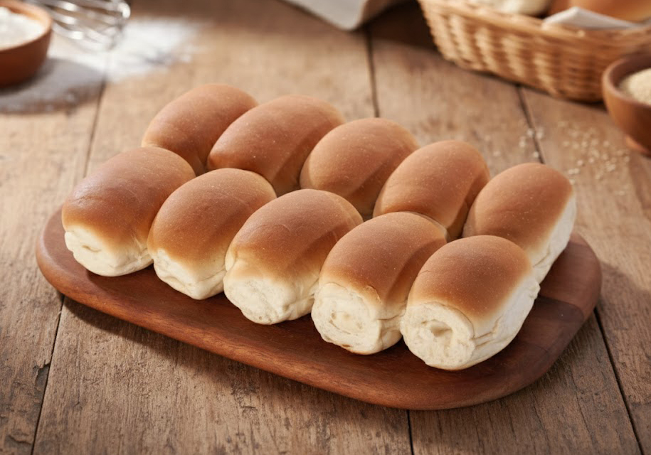 Pão de batata com catupiry